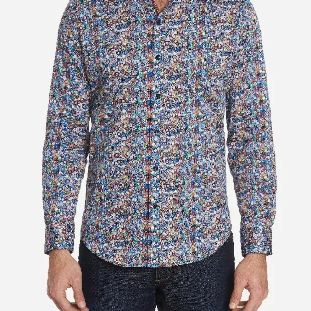 ROBERT GRAHAM REVES TAILORED FIT SHIRT SZ 2XL and 3XL NWT $168 MULTI COLOR